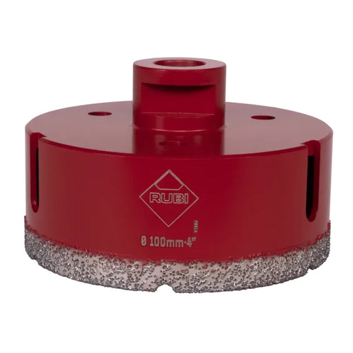 100mm Rubi Diamond Premium Drygres Hole Saw for dry drilling tile and porcelain