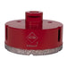 100mm Rubi Diamond Premium Drygres Hole Saw for dry drilling tile and porcelain