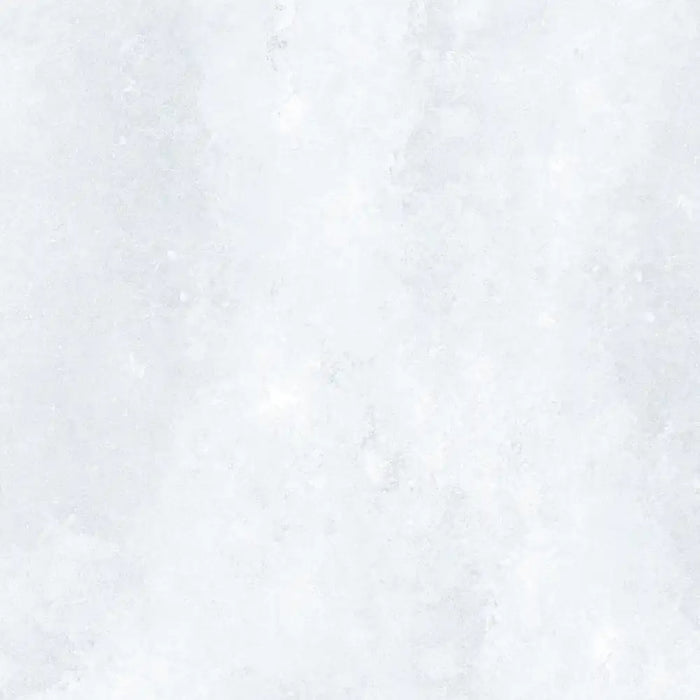 Close-up textured surface detail of Rue De Paris Blanco porcelain tile