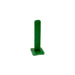 Solid self-adhesive levelling screed benchmark peg, single, showing 0–60mm height scale