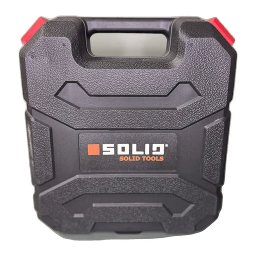 Solid Tools branded hard case with carry handle for the vacuum suction cup