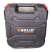 Solid Tools branded hard case with carry handle for the vacuum suction cup