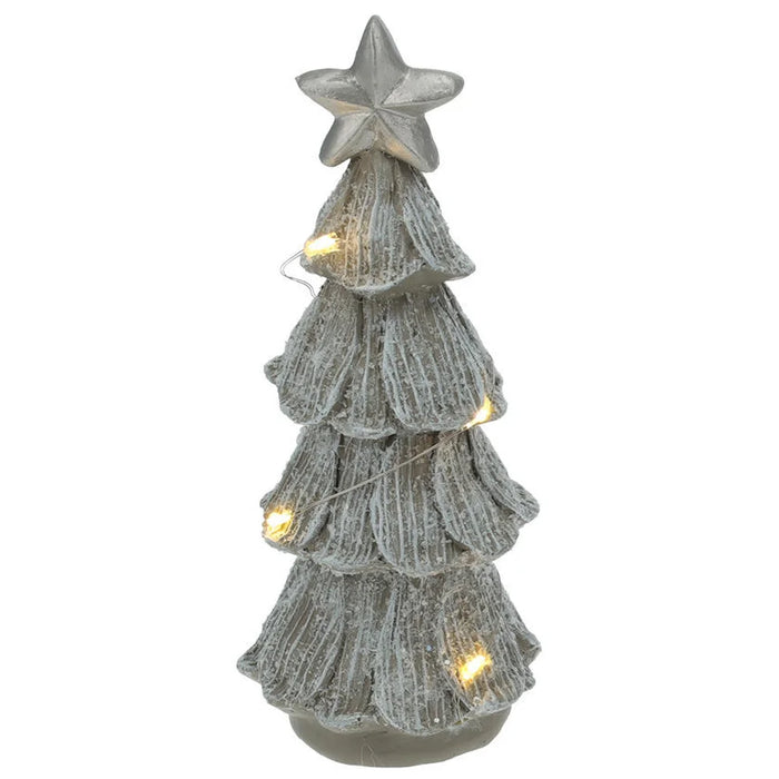 Star Topper Christmas Tree ornament with warm LED lights, 16cm