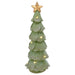 Star Topper Christmas Tree ornament with gold star and warm LED lights, 29cm