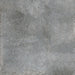 Close-up concrete-effect surface detail of Underground Graphite porcelain tile