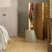 Pergo Visby Smokewood laminate flooring in a bedroom setting
