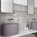Wadi Decor Stone patterned porcelain tile in a bathroom setting