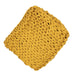 Striking chunky knit Arden mustard throw
