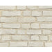 Beige brick effect pattern wallpaper