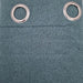 Bergen teal readymade blackout interlined eyelet curtains