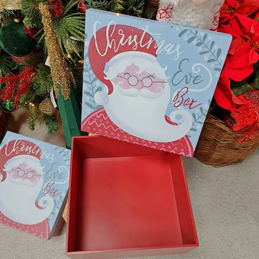 Christmas Eve wooden gift box