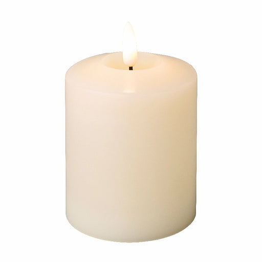 Cream LED Wax Battery Operated Indoor Candle 11.5cm