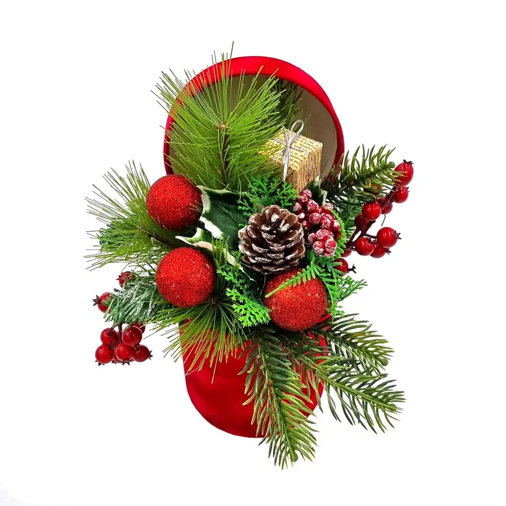 Flower Box Christmas Arrangement — JMR House to Home
