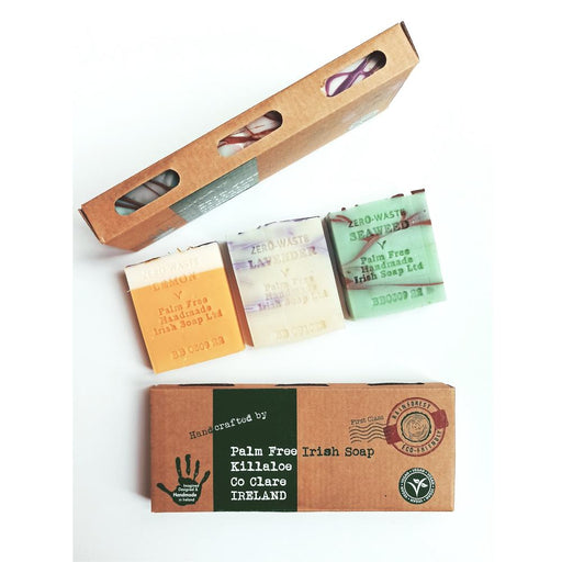 Gift Pack of 3 Palm Oil Free Handmade Irish Soaps