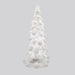 Small Glass Clear Table Tree with Snow