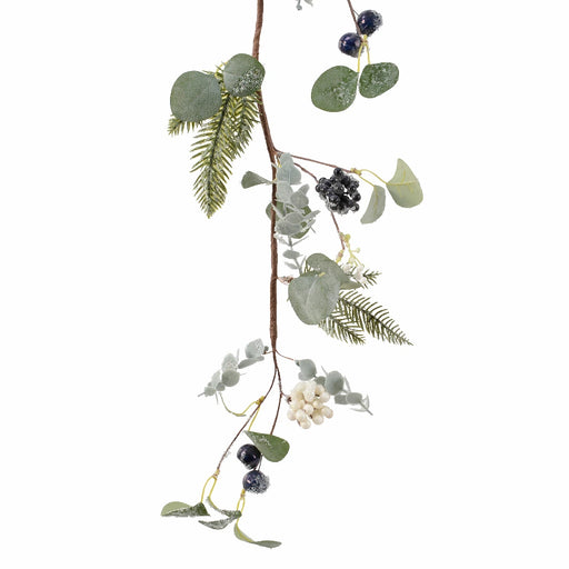 Green with Frosted Berries Garland