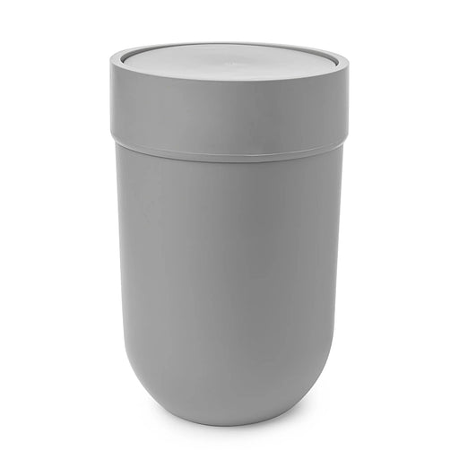 Grey Touch Refuse Bin with Lid
