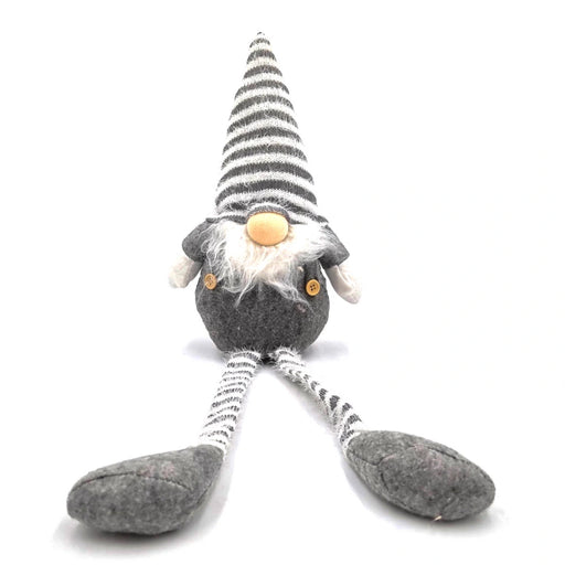 Grey and White Gnome with LED