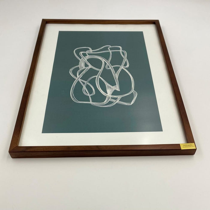 Modium Frame HUBSCH Walnut Medium Frame with Photo — JMR House to Home
