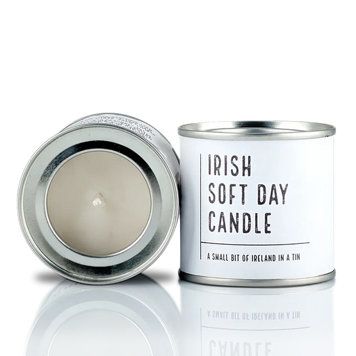 Irish Soft Day Candle Tin