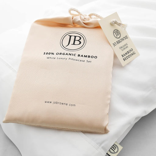 Jo Browne Set of Two Luxury Bamboo Pillowcases