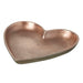 This Laila rose gold heart dish