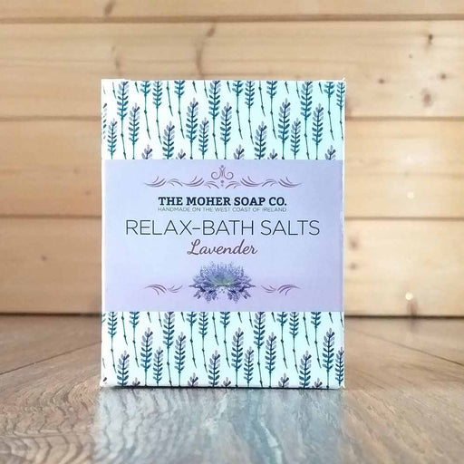 The Moher Soap Company Lavender RELAX Bath Salts Jar