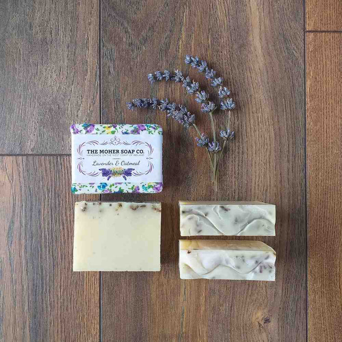 The Moher Soap Company Lavender & Oatmeal Soap