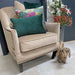 Luxe Rectangular Pinegreen Cushion