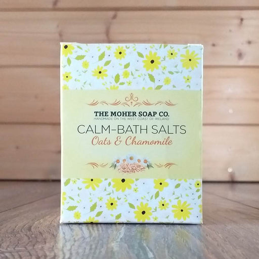 The Moher Soap Company Oats & Chamomile CALM Bath Salts Jar