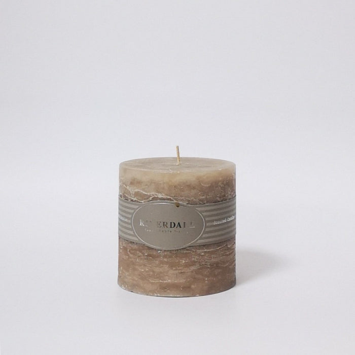 RIVERDALE Light Grey Scented Candle. Jasmine Tea Fragrance