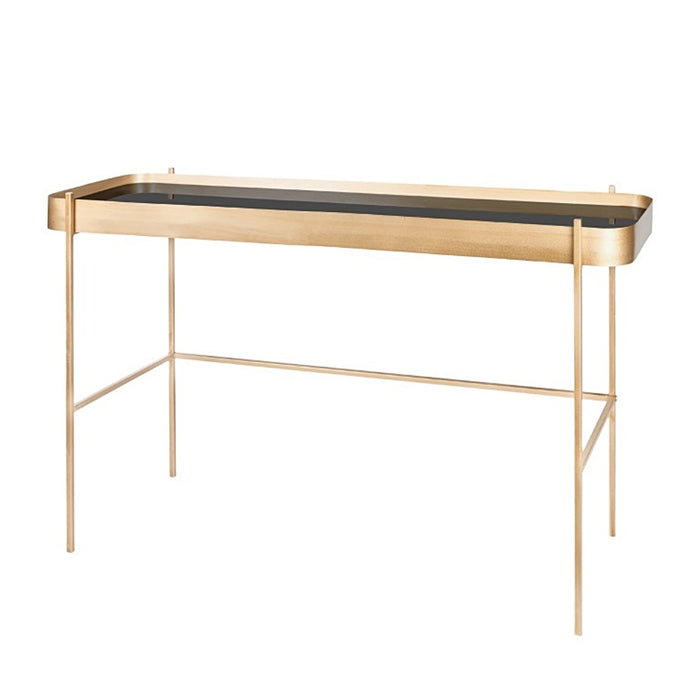 RIVERDALE Roma Gold Console Table