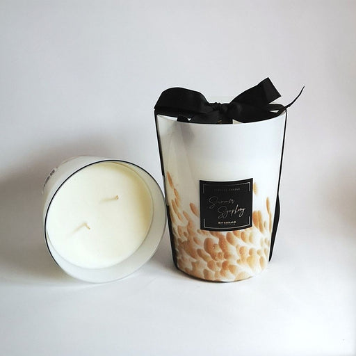 RIVERDALE Summer Symphony Scented Candle. Jasmine, Lily and Vanilla Fragrance