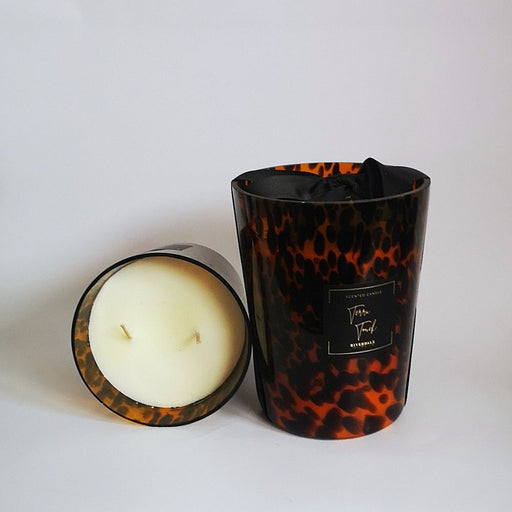 RIVERDALE Terra Touch Scented Candle. Apple, Cinnamon and Wood Fragrance