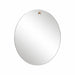 Round Wall Mirror With Hole & Hook