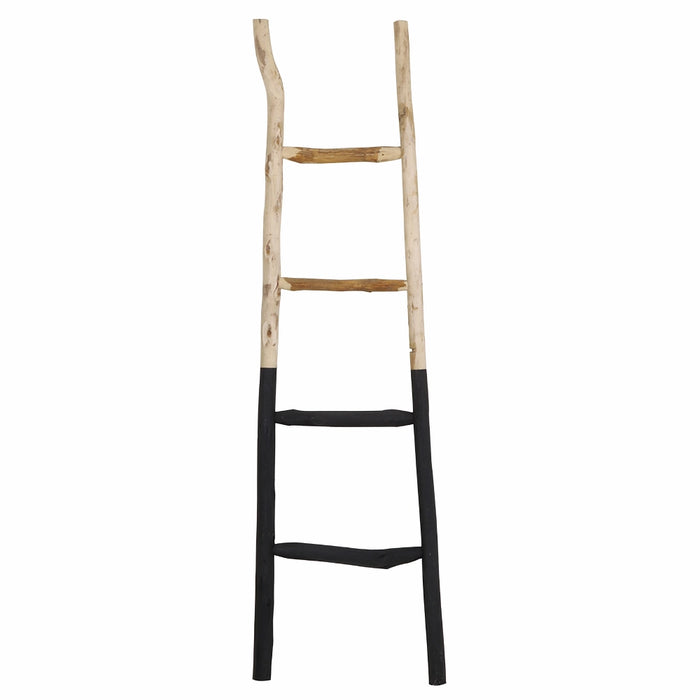 Sten black deco wooden ladder