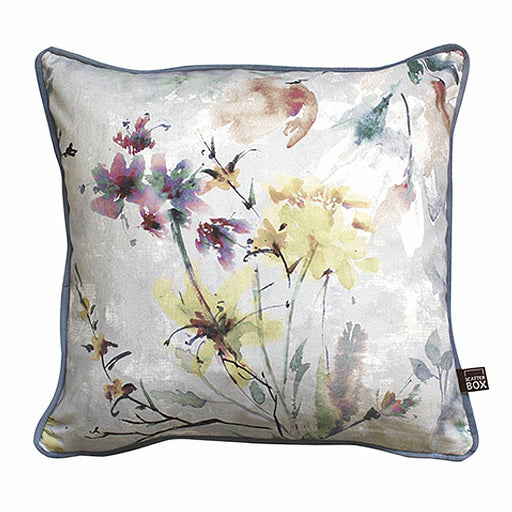 Scatter Box Eden Dove Piped Cushion
