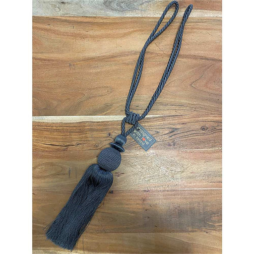 Scatter Box Everleigh Charcoal Curtain Tie Back