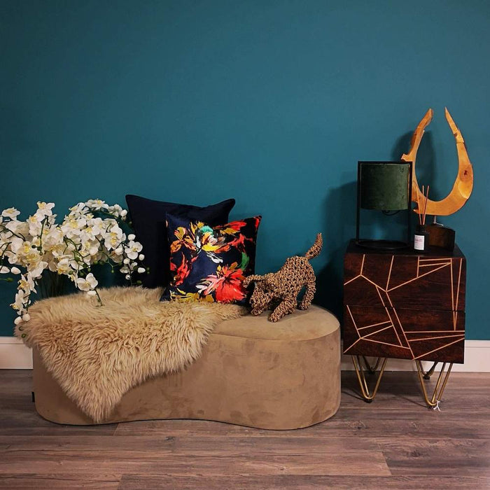 Scatter Box Adriana Navy Cushion — JMR House to Home