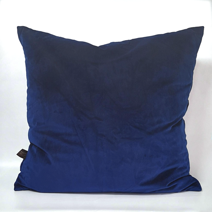 Scatter Box sculpted blue origami style cushion