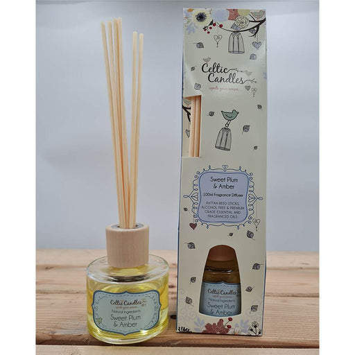 Sweet Plum & Amber Reed Room Diffuser