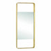 Aware Wall Mirror With Brass Frame