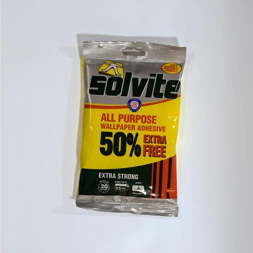 Solvite 138 gram Packet of Extra Strong Wallpaper Adhesive