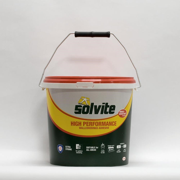 Solvite 4.5kg Tub of High Performance Wallpaper Adhesive