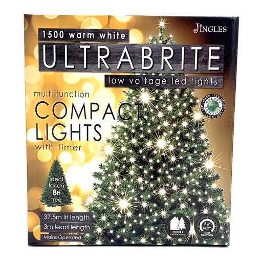 Warm White LED Ultra Brite Christmas Lights