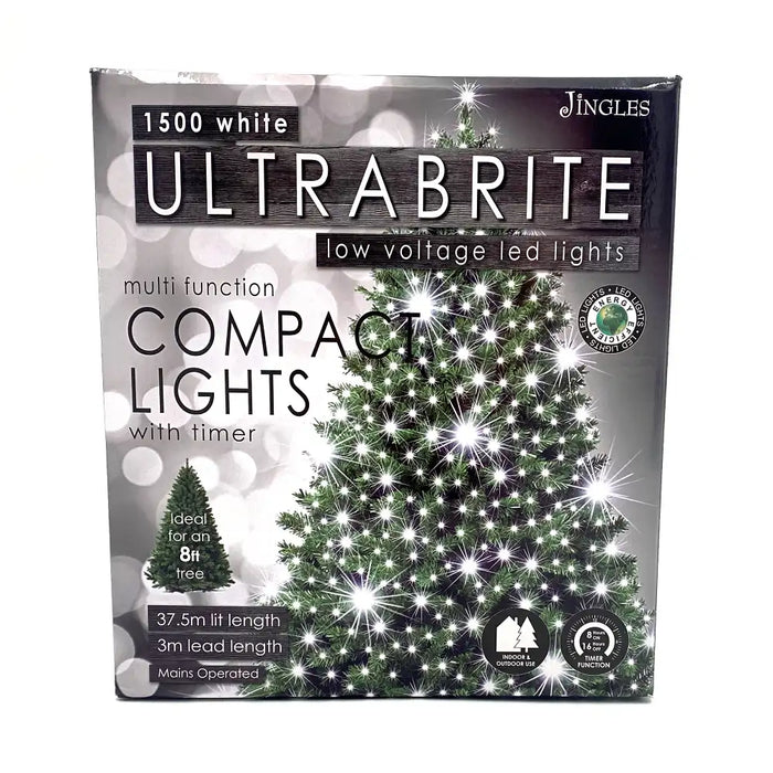 White LED Ultra Brite Christmas Lights