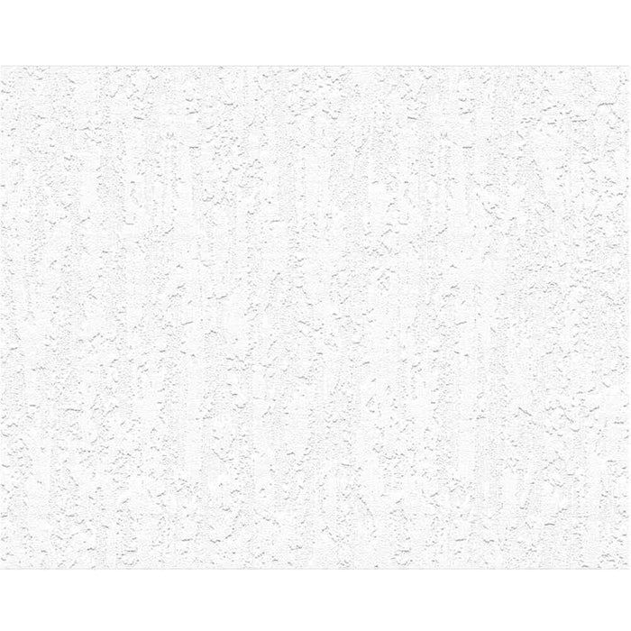 Paintable white wallpaper with a vertical patterned texture