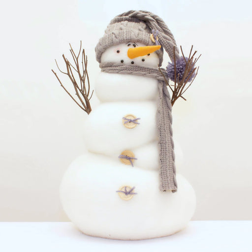 Winter Mist Snowman Ornament