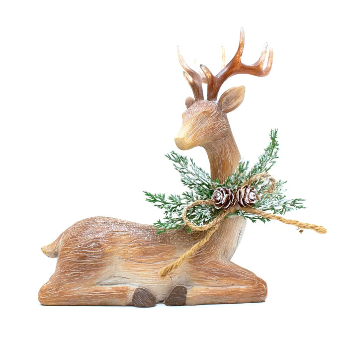 Sitting Deer Christmas Ornament